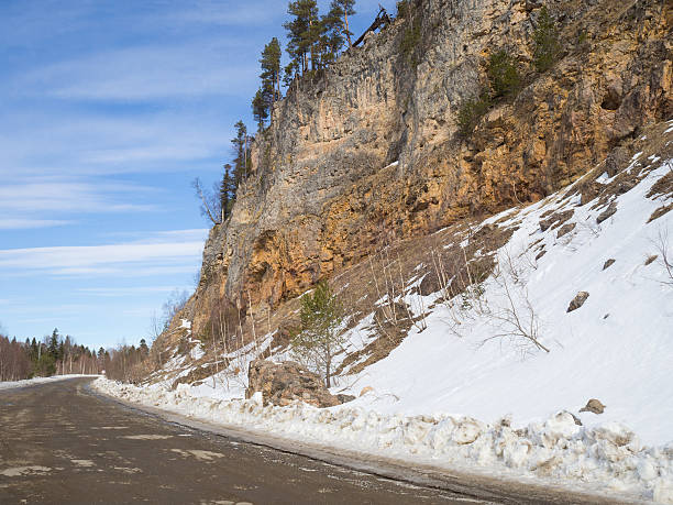 istock Dirt road in the mountains. 509540006