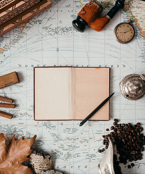 istock Flat Lay Adventure Vintage Gear 509541420