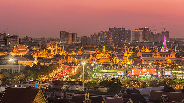 istock Beutiful scene of Wat Phra Kaew at dusk 509541610