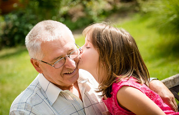 istock Happy retirement with grandchild 509543274