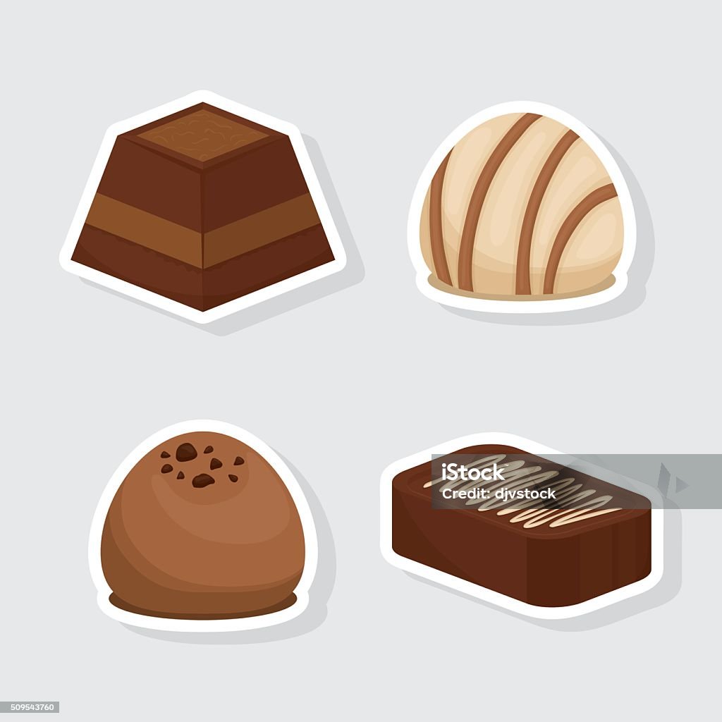 Chocolate Icon Design Stock Illustration - Download Image Now - Brown,  Candy, Chocolate - iStock