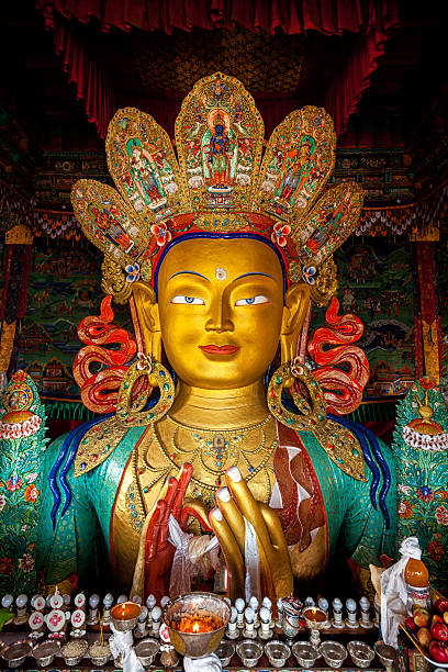 istock Maitreya Buddha in Thiksey Gompa 509547282