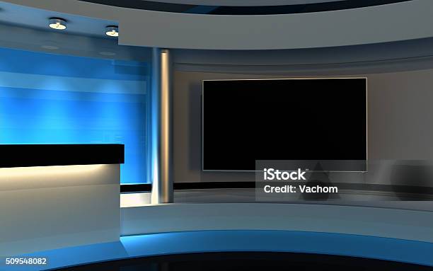 Studio Stock Photo - Download Image Now - Studio Shot, Stage - Performance Space, Television Industry