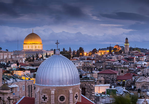 istock View to Jerusalem old city. Israel 509554242