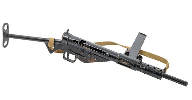 istock Great Britain at the WW2. British submachine gun Sten 509555744