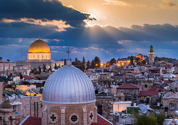 Blick auf die Jerusalemer Altstadt. Israel – Foto