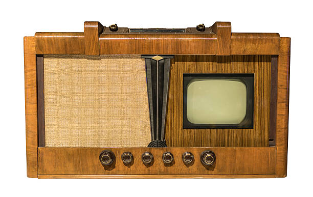 istock Electronic television. Production in 1948 509559530