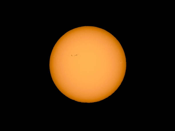 istock Sun with sunspots seen with telescope 509559968