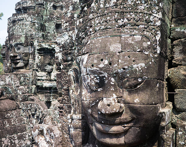 istock Stone Faces at Bayon Temple in Angkor Thom 509562483