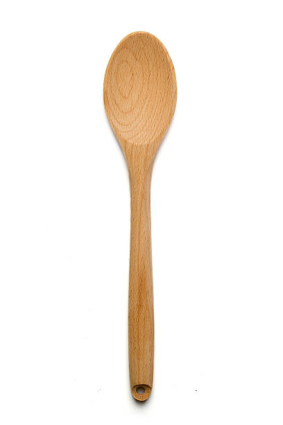 istock Wooden spoon on isolated background 509565401
