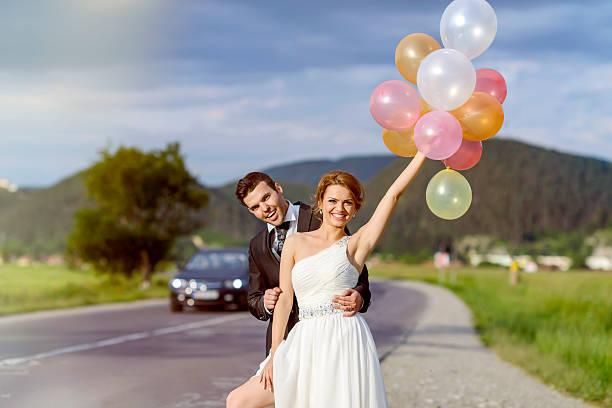 istock two happy newlyweds 509567511