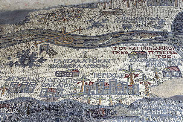 istock ancient byzantine map of Holy Land 509586881