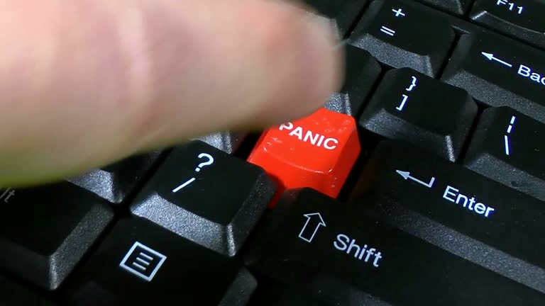 Panic Button Computer 10+ Panic Button Desk Stock Videos and Royalty-Free Footage - iStock