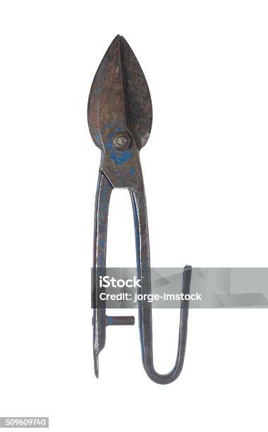 Metal Cutting Scissors Stock Photo - Download Image Now - Cutting