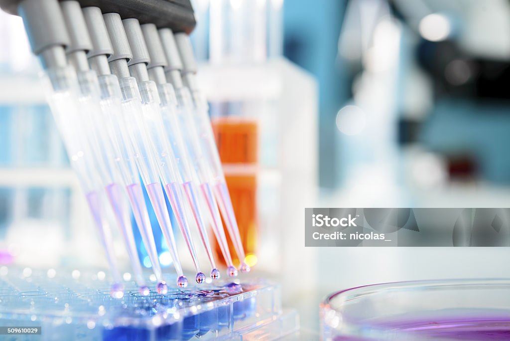 Labor - Lizenzfrei Biotechnologie Stock-Foto