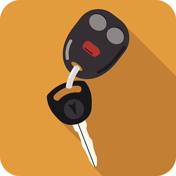 Car Key Car Key car key illustrations stock illustrations