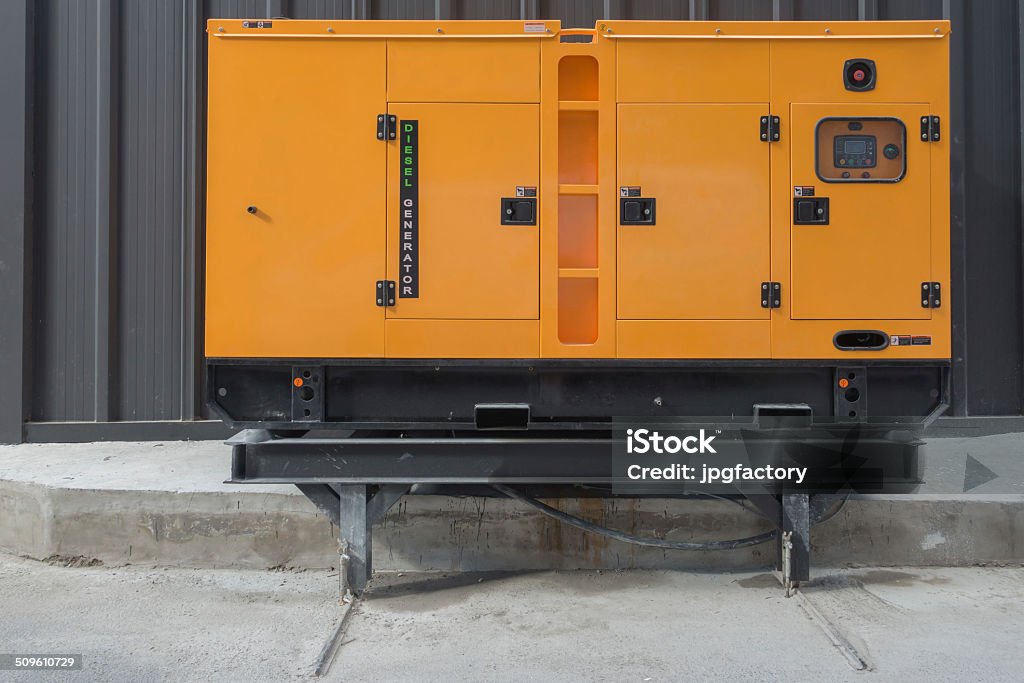 electric power generator - Lizenzfrei Elektrischer Generator Stock-Foto
