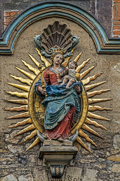 The old city of Hildesheim in Lower Saxony is characterized by its historic buildings that were built after its destruction during WW2 faithfully recreated or restored