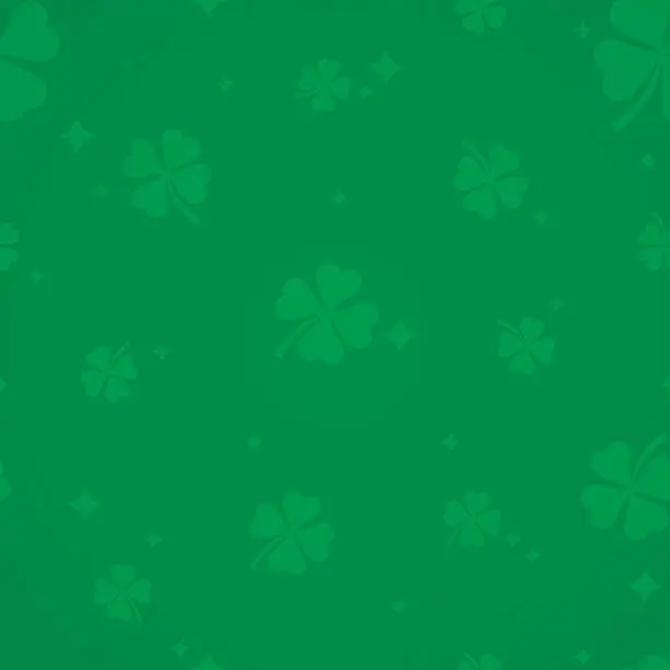 Vector illustration of St. Patrick's Day Shamrock Background