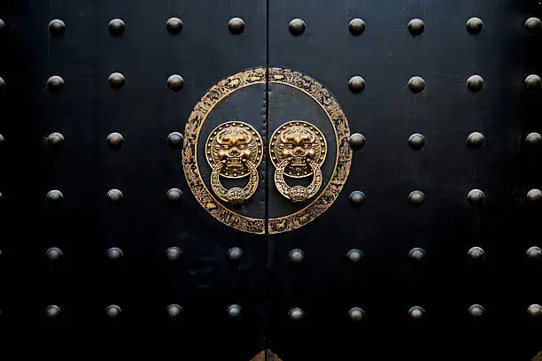 Photo of Ancient Chinese door