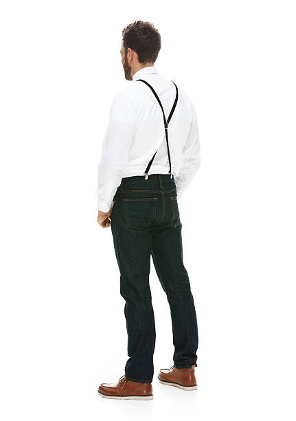 istock Rear view of businessman standing 509619636