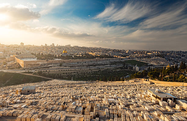 Blick auf die Jerusalemer Altstadt. Israel – Foto