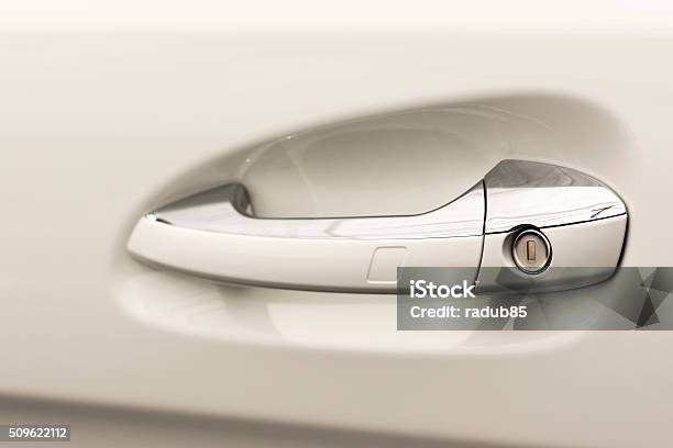 Car Door Handle With Key Lock Stock Photo - Download Image Now - Business, Business Finance and Industry, Car