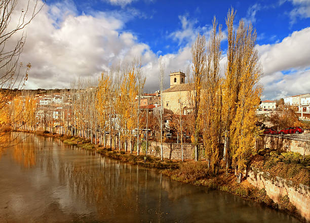 River Tajo at Trillo. Guadalajara, Spain