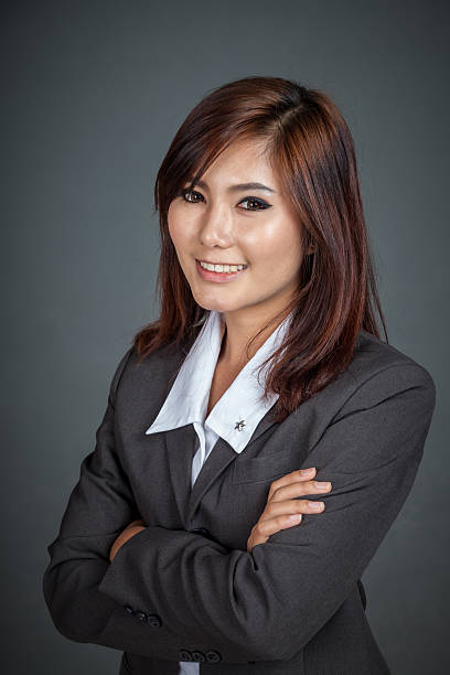 istock Happy Asian businesswoman 509624609