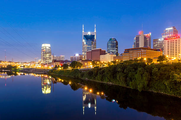istock Nashville, Tennessee downtown skyline at twilight 509624889