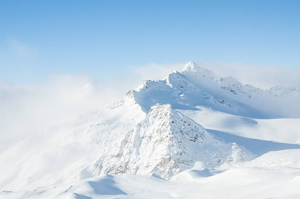 istock Beautiful winter landscape with snow-covered mountains 509625176