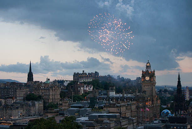 istock Scotland - Edinburgh Castle and Fireworks 509626559