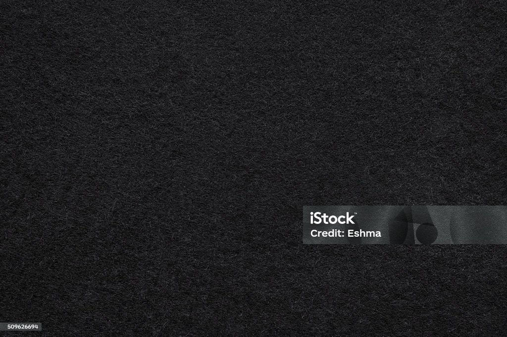 Black Felt Background Stock Photo - Download Image Now - Black Color, Felt  - Textile, Velvet - iStock