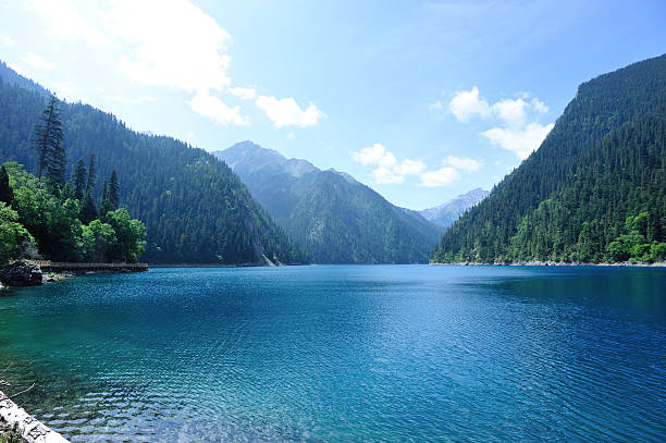 changhai,jiuzhaigou national park in china