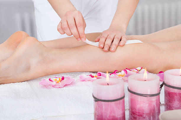 istock Woman Getting Thigh Massage 509628415