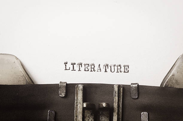 istock word literature written on typewriter 509629384
