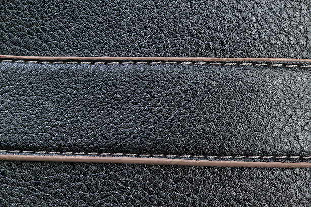 istock Black skin for textile sewing. Close-up. 509629860