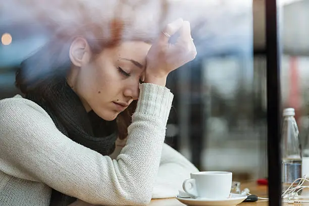 Photo of Depressed young girl