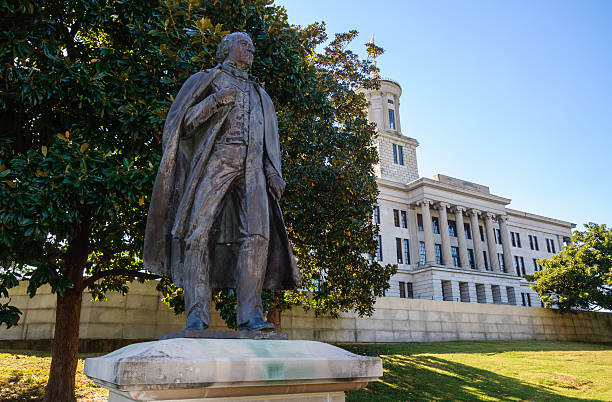 tennessee state capitol - nashville tennessee state capitol building federal building photos et images de collection