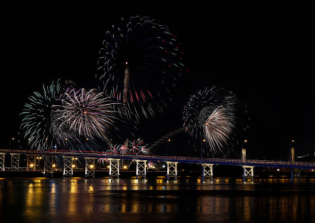 istock International firework shows light up the sky with dazzling disp 509634390