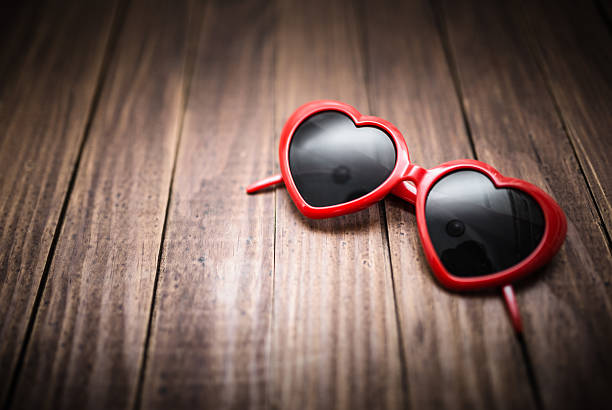 istock heart shape sunglasses for st. valentine 509635766