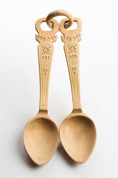 istock Wooden spoon on white background 509636204
