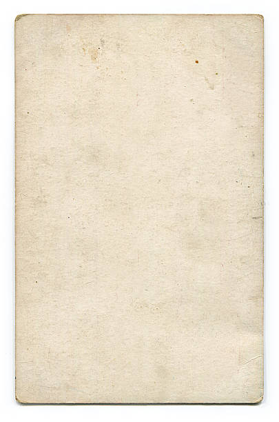 アンティークポストカード、クリッピングパスの空白 - photography blank old old fashioned ストックフォトと画像