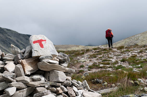 Hiking somewhere in Rondane mountains, Norway.Rondane mountains, Norway.