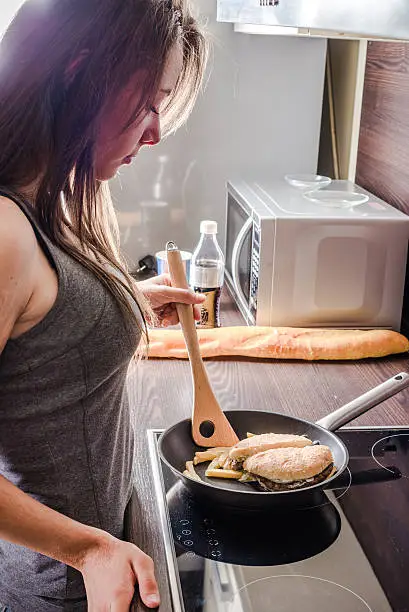 Photo of Cooking girl