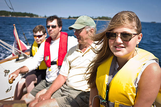 istock Family Sailing on Mahone Bay Nova Scotia 509657429
