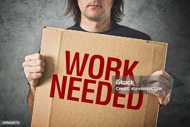 Work Needed Stock Photo - Download Image Now - Adult, Adults Only, Bankruptcy