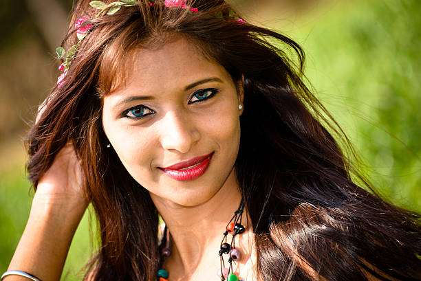 istock Asian Indian Woman Smiling Portrait 509659526