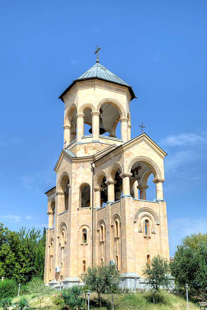 istock View of Holy Trinity Cathedral (Tsminda Sameba). Tbilisi, Georgia 509662016