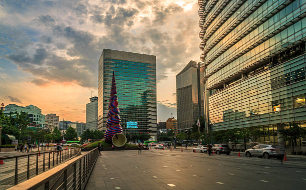 istock Sunset At Seoul City 509662114